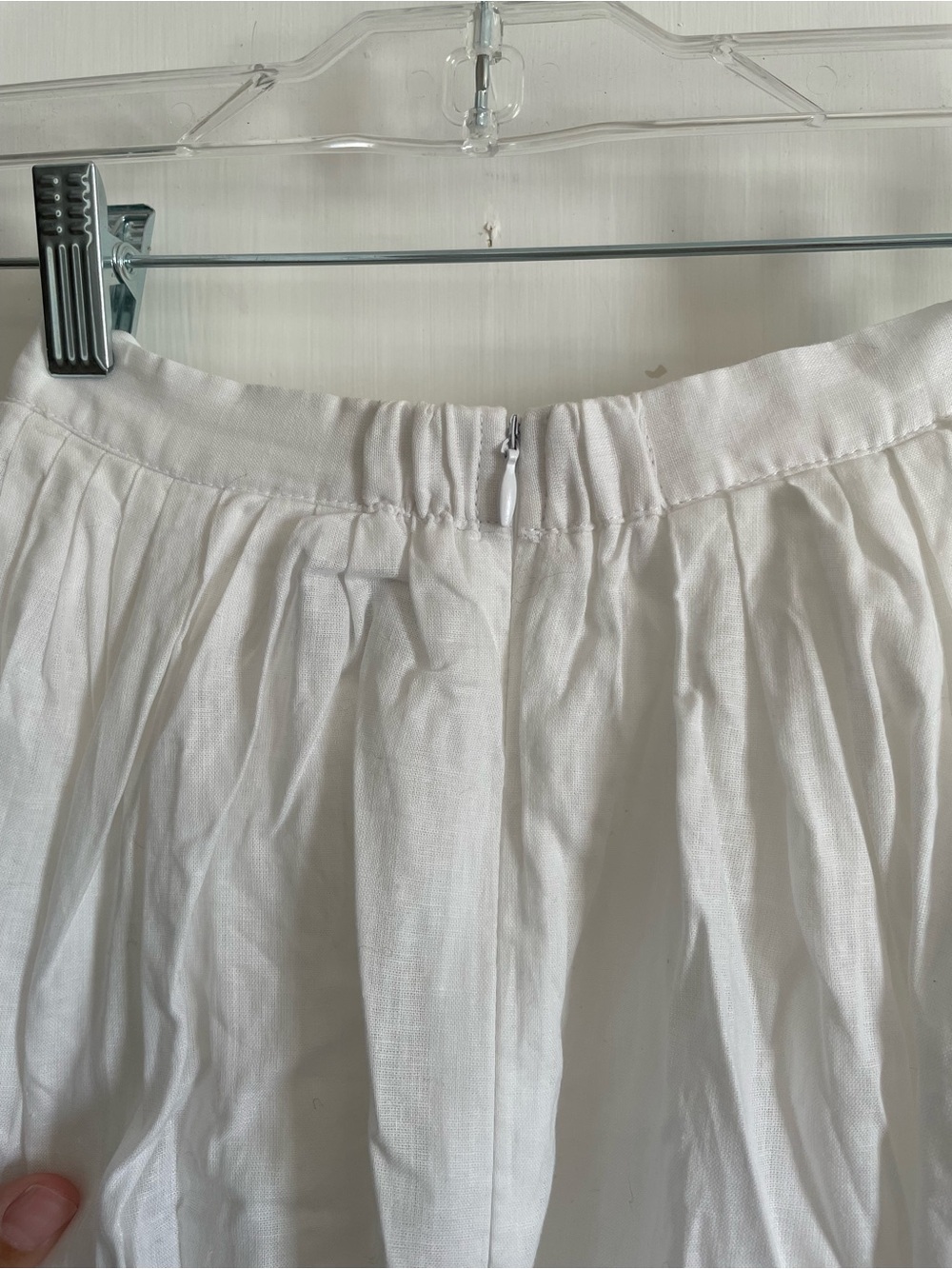 DISSH White Gathered Waist Maxi Skirt - Picture 3 of 8